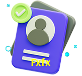 Tornar-se um membro do Fxfx é muito simples